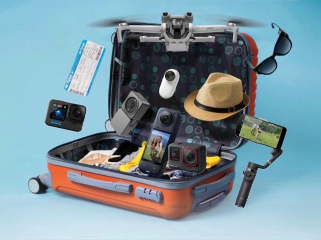 Kameras und Gadgets im Urlaubskoffer 2024
